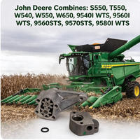 Pompe à huile en acier inoxydable de haute qualité MMC pour tracteurs John Deere, moissonneuses-batteuses, excavatrices et skidder, modèles DZ100021 et RE521756