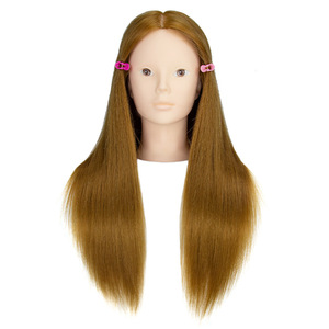 โมเดลหัวไม่แต่งหน้า, แต่งหน้าและจัดแต่งทรงผม, <span class=keywords><strong>ผม</strong></span>จริงผสมเส้น, หัวสอน, ถักเปีย, ดัด, ฝึกตัด - Product Image 2