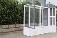 Grand perroquet debout en bois Pigeon House produits pour animaux de compagnie nidification oiseau volière Cage