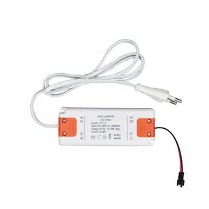 AC100-240V 12W 12V catu daya pengubah cahaya Driver LED untuk sakelar peredup sentuh