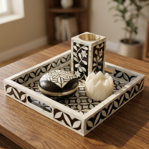 Sous-verre rectangulaire moderne en bois de chêne de haute qualité, moules en résine pour bière, moulage époxy fait main, pour tasses à thé et café, écologique - Product Image 3