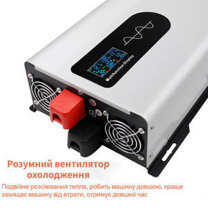 Inversor Solar de Onda Pura Xtester-HPGW0025U de 48V para Uso Fuera de Red, Convertidor Solar de 24V 120V, Alimentación para Coche 5kW 12V 220V 230V 110V 5000W - Product Image 2