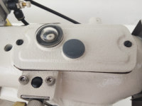 Machine à coudre industrielle à aiguille simple pour cuir, entraînement direct, haute vitesse, plateforme plate RN8B-S