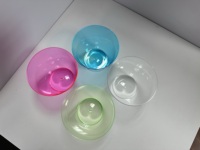 Gobelet à vin jetable en plastique PS transparent de qualité alimentaire, incassable, pour mariage, banquet, fête, pique-nique