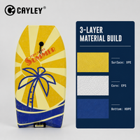 Bodyboard graphique personnalisé léger pour le surf sur les vagues, pour la plage, la piscine, les sports nautiques, les jeunes, les adultes, l'été, l'océan