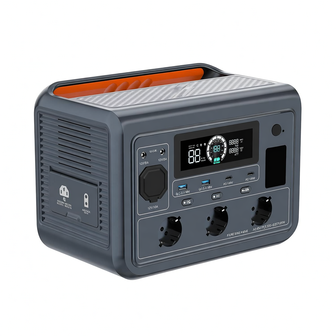 800W/512Wh
