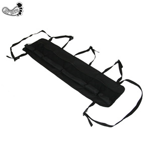 Bolsa organizadora para maletero de coche, 6 compartimentos de malla para almacenamiento trasero, para suspensión en el vehículo, color negro - Product Image 2