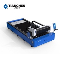 Machine de découpe laser à fibre CNC pour métaux 1000W avec commande Cypcut, servomoteur Yaskawa, refroidissement par eau, configuration 3 axes