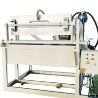 Machine à plateaux à œufs de qualité industrielle YG, capacité de 2500 kg, pour ligne de production de plateaux à œufs à grande échelle
