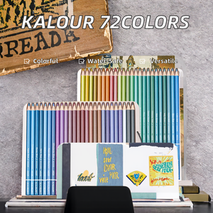 KALOUR <span class=keywords><strong>Crayon</strong></span> <span class=keywords><strong>aquarelle</strong></span> Offre Spéciale de qualité supérieure de 72 couleurs dans un tube cylindrique en carton <span class=keywords><strong>Prix</strong></span> - Product Image 3