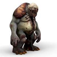 Modèle d'homme-diable gonflable, monstre de zombie gonflable de dessin animé pour décoration extérieure d'Halloween