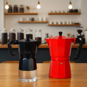 <span class=keywords><strong>Cafetera</strong></span> Moka Espresso, <span class=keywords><strong>Cafetera</strong></span> de Inducción de Aluminio con Logotipo Personalizado, <span class=keywords><strong>Cafetera</strong></span> Moka <span class=keywords><strong>Bialetti</strong></span> Etíope - Product Image 1