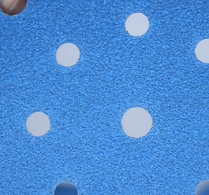 4.5 Inch Blue 115mm <strong>Hook</strong> and <strong>Loop</strong> Metal Cutting <strong>Sanding</strong> Disc <strong>Disk</strong> Flap Wheels Tools Sandpaper - Product Image 3