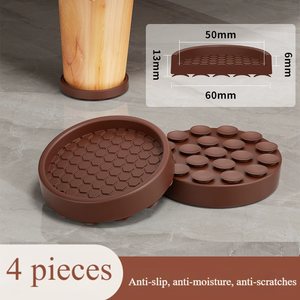 Junta antideslizante para patas <span class=keywords><strong>de</strong></span> cama, almohadillas silenciosas para <span class=keywords><strong>mesa</strong></span> y sofá, artefacto antidesplazamiento para muebles - Product Image 5