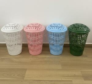 American <b>Laundry</b> <b>Basket</b> <b>with</b> a modern ventilation system and heavy duty <b>plastic</b> <b>with</b> long lasting durability - Product Image 4