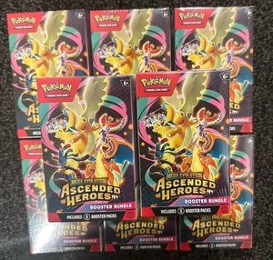 CHX Cartes Pokémon Originales Anglaises Édition US - Pack Booster Mega Evolution Ascended Heroes - Scellé d'usine - Jeu de Cartes à Collectionner - Product Image 3