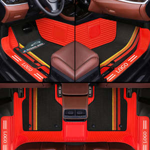 I produttori vendono tappetino antiscivolo auto in pelle PVC tappetino auto <span class=keywords><strong>tappetini</strong></span> auto per <span class=keywords><strong>Mercedes</strong></span> per Audi - Product Image 3