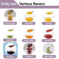 THUMBSUP Selai Buah Blueberry dengan Topping Berry yang Kaya 2.8kgx6 Karton untuk Hidangan Premium dan Bubble Tea