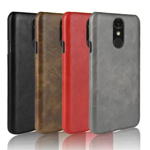 For LG Q7 leather Mobile Phone Case Fashion Leather Cell Phone Cover