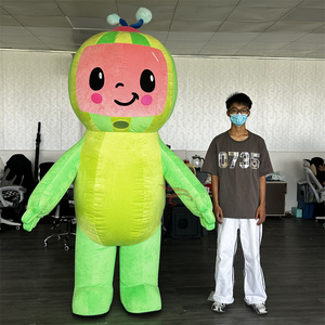 सुंदर inflatable कार्टून मेon शुभंकर पोशाक के लिए वयस्कों पार्टी कार्यक्रमों के लिए आकर्षक प्रदर्शन सूट - Product Image 2