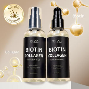 Aceite para el Crecimiento del Cabello con Biotina y Colágeno Orgánico de Marca Privada para Cuero Cabelludo Sensible - Cuidado Nutritivo y Reparación Capilar - Product Image 6