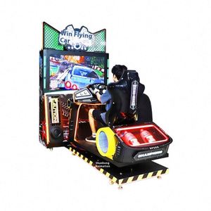เครื่องเกมแข่งรถขนาดใหญ่แบบหยอดเหรียญ Crazy Racing พร้อมระบบจำลองการเคลื่อนไหวและภาพเคลื่อนไหวภาษาอังกฤษ 1 ปี สำหรับความบันเทิง - Product Image 4