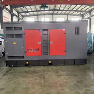 Groupe électrogène silencieux bibo 350KW 400KW 50/60HZ avec moteur et alternateur, alimentation électrique industrielle - Product Image 1