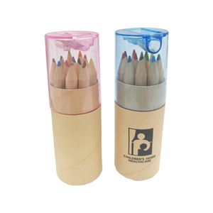 Tùy Chỉnh Bằng Gỗ Bút Chì Thiết Lập Với Mài Mini Màu Bút Chì Thiết Lập Với Biểu Tượng Tùy Chỉnh Bằng Gỗ Màu Bút Chì Với Kraft Hộp Giấy - Product Image 2