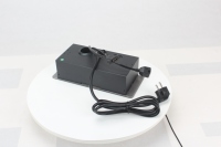 Prise française EU, Port réseau, USB-A et Type-C, Port noir