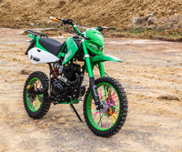 Motocicleta Todoterreno China Barata de 150cc con Arranque Eléctrico, de Gasolina, con Ruedas de 17/14 Pulgadas para Adultos, en Venta
