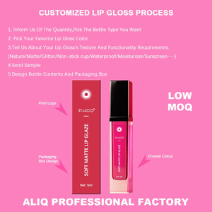 Brillo Labial con Color de Alta Pigmentación, Resistente al Agua, Vegano, Larga Duración, Mate, Líquido, Hidratante, para Maquillaje Diario - Product Image 3