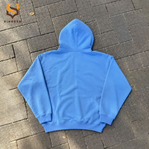 Sudadera con Capucha Personalizada con Logotipo Bordado e Impresión DTG, Lavado Ácido, Corte Holgado, Felpa Gruesa, 100% Algodón para Hombre - Product Image 2