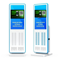 Meilleur prix compétitif Topowerfull TP4348 Distributeurs automatiques combinés Station de location de batteries externes publicitaire pour restaurants et téléphones