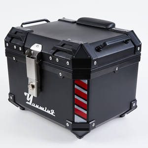 Caja Cuadrada de Plástico y Aleación para Motocicleta de 35L, Directo de Fábrica, con Respaldo y Forro, para Equipo de Motocicleta - Product Image 5