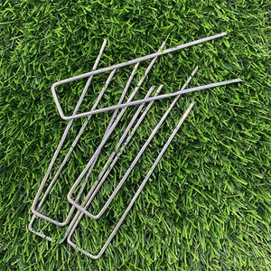 Estacas <span class=keywords><strong>de</strong></span> Jardín en Forma <span class=keywords><strong>de</strong></span> <span class=keywords><strong>U</strong></span> <span class=keywords><strong>de</strong></span> Acero Galvanizado No Deformables <span class=keywords><strong>de</strong></span> 2.0 <span class=keywords><strong>mm</strong></span> - 3 <span class=keywords><strong>mm</strong></span> - Product Image 2