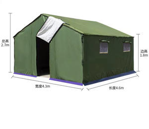Tienda de refugio Oxford de grado Industrial, aislamiento térmico de acero a prueba de viento para sitios de construcción, alivio de emergencia, eventos de <span class=keywords><strong>Camping</strong></span> - Product Image 4