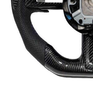 Volante de Fibra de Carbono con LED para <span class=keywords><strong>Mustang</strong></span>, Nuevo Diseño, Compatible con <span class=keywords><strong>Mustang</strong></span> <span class=keywords><strong>2015</strong></span> 2016 2017 2018 2019 2020 2021 2022 2023, Gran Venta - Product Image 4