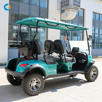 Voiturette de golf électrique Robetaa, dernier modèle, 4 places, avec panneaux solaires, buggy tout-terrain, personnalisation possible