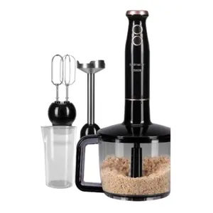 Bestmax Black Gold Tazón grande 1500W Acero inoxidable 3in1 Multi Blender Mezclador de acero inoxidable y accesorio para licuadora