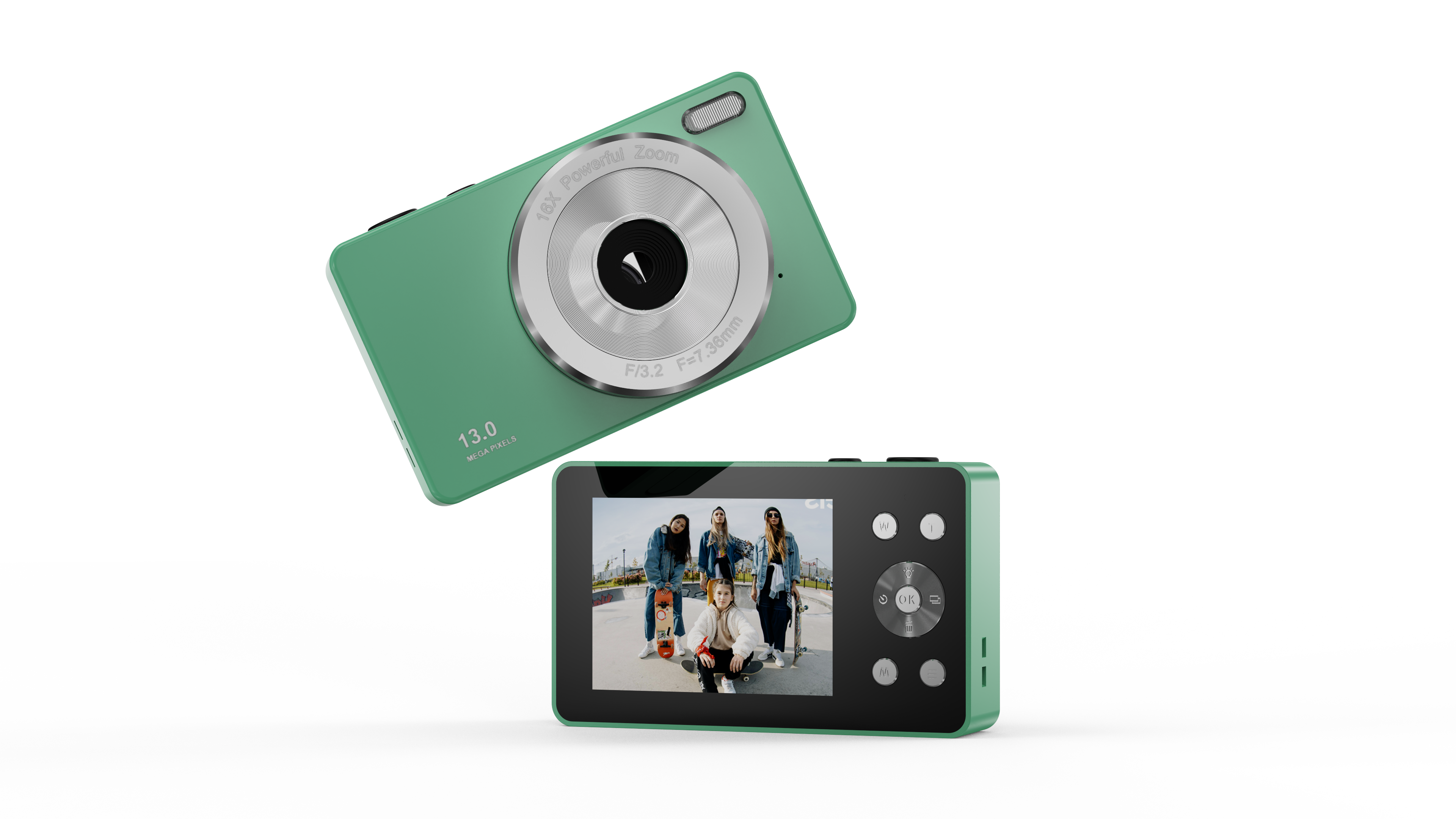 สีเขียว