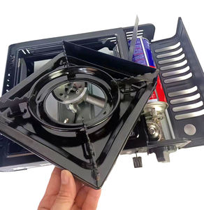 Réchaud à <span class=keywords><strong>gaz</strong></span> léger pour le camping, la randonnée et le trekking, homologué CE, avec allumage électrique automatique - Product Image 2