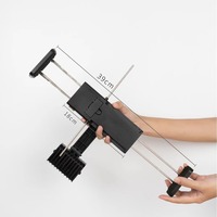 Support de téléphone et tablette multifonctionnel 360° réglable en PLA pour planche à dessin extra-large
