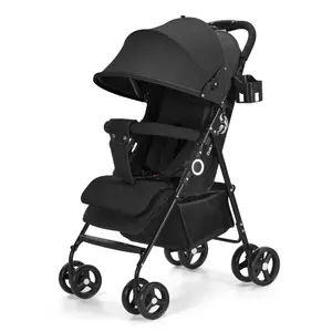Kompakt hafif Pram kolay katlanır bebek arabası seyahat sistemi bebek arabası bebek arabası