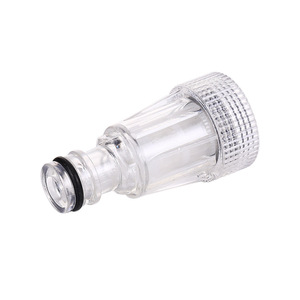 Transparent Filter Nipple 12-16 Mm Plastic Water Outlet Connector For <b>Car</b> <b>Washer</b> PVC Pipe - Product Image 2