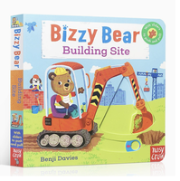 Manuel d'éducation de la petite enfance Bizzy Bear : Apprentissage précoce pour bébés – Livre interactif à pousser et à tirer avec chansons et activités artistiques