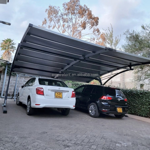 Abri d'auto pour <span class=keywords><strong>2</strong></span> <span class=keywords><strong>voitures</strong></span> en aluminium résistant au feu avec remise spéciale - Product Image 2