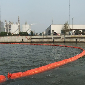 PVC Solid Float Type Containment Boom Customized Special Water Surface Oil Weeds Intercept Oil Spill Containment Assistant