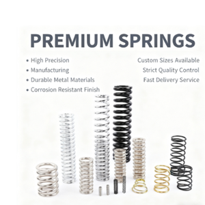 Chất Lượng Cao Công Nghiệp Phía Trước Trục Trái Sốc Hấp Thụ Suối Nước Cuộn Dây Thép Không Gỉ Nén Mùa Xuân HENG Thắng HS-CS-91 - Product Image 1