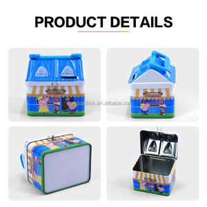 Tirelire en métal verrouillable JYB OEM ODM, ludique et éducative, tirelire portable personnalisée pour enfants - Product Image 4