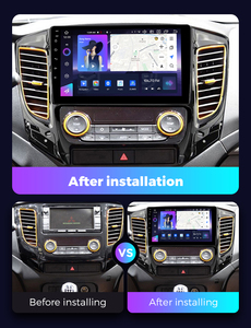 NaviFly NF nuovissimo lettore di autoradio Android touch screen per mitMitsubishi <span class=keywords><strong>L200</strong></span> 2015-2019 di controllo vocale Android <span class=keywords><strong>auto</strong></span> - Product Image 5